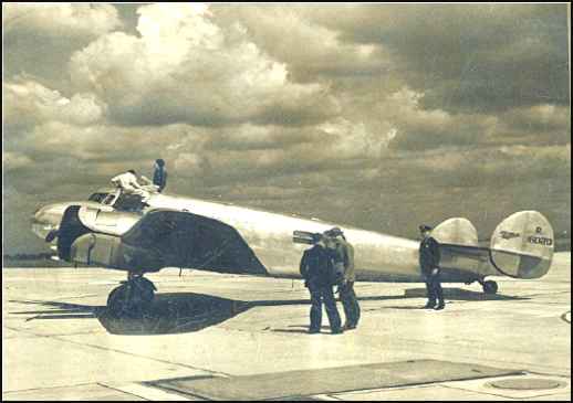 Behr & Amelia Earhart's Plane