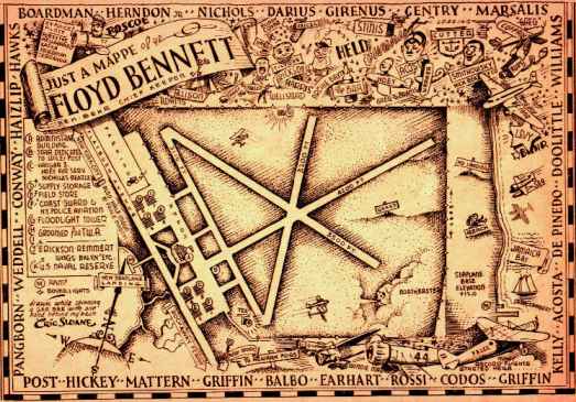 Floyd Bennett Field Map