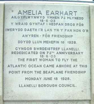 Amelia Earhart Monument