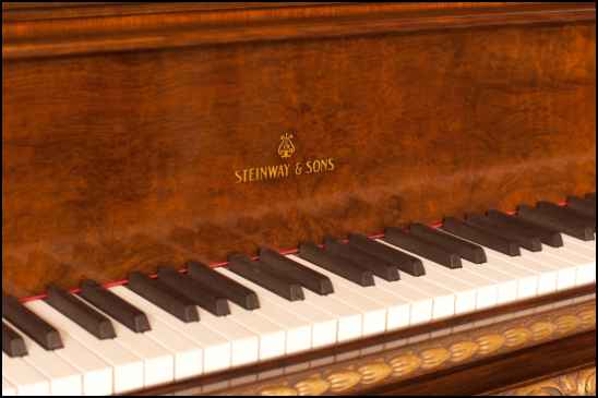 1918 Steinway Model B Artcase Piano