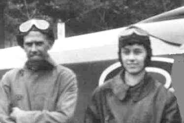 Jimmy Johnson and wife, 1924