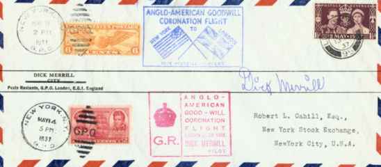 Airmail Cover, 1937